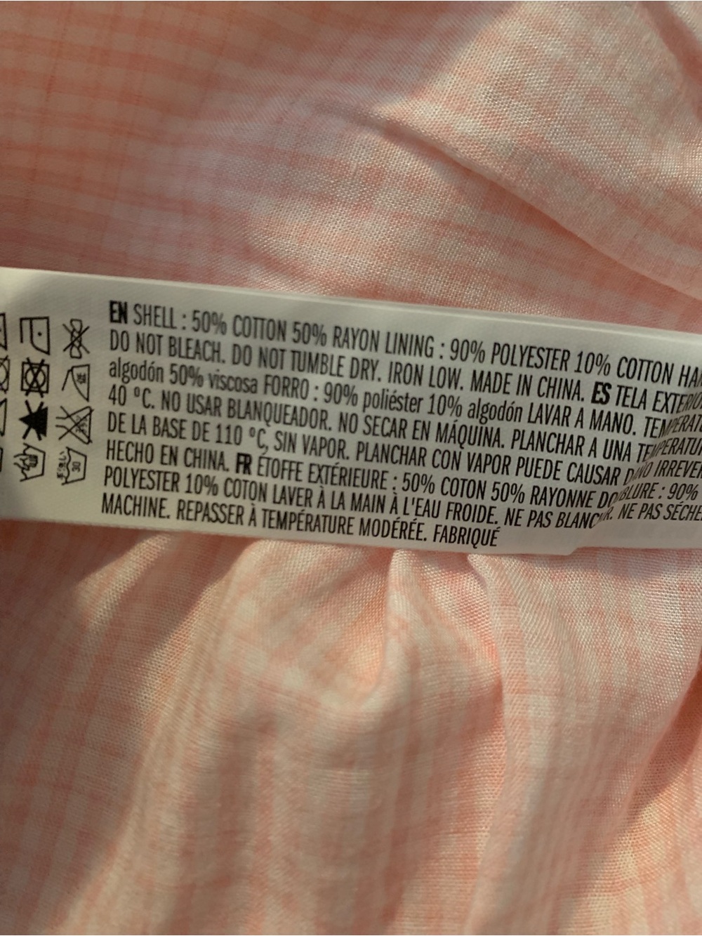 English Factory Sleeveless Gingham Tier dress S - Picture 7 of 8
